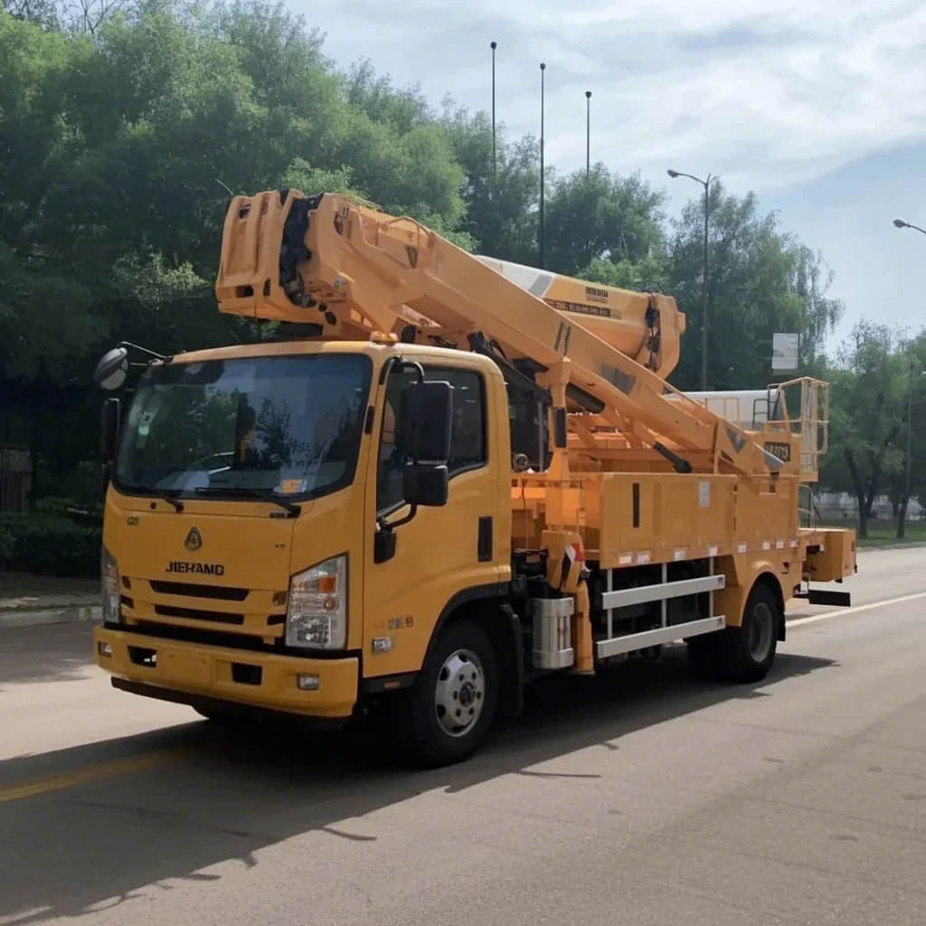 18M изолированная гибридная автовышка для работ под напряжением | Сертифицировано 50 кВ | Соответств